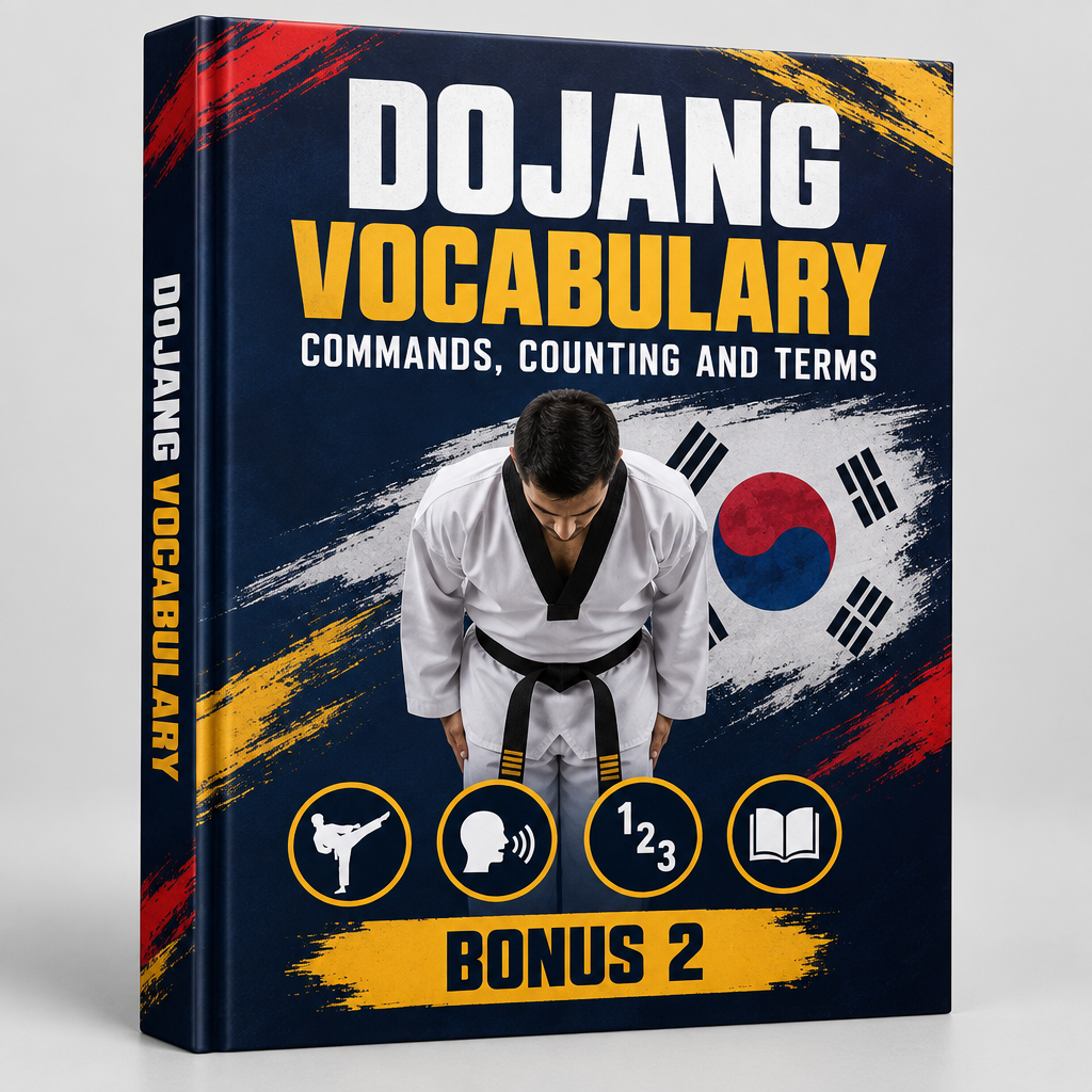 Cover of bonus 2: Dojang Vocabulary
